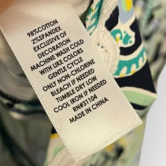 Crown & Ivy Halter Cayo Coco Signature Mini Dress Womens 8 Multicolor Tropical - Picture 14 of 15